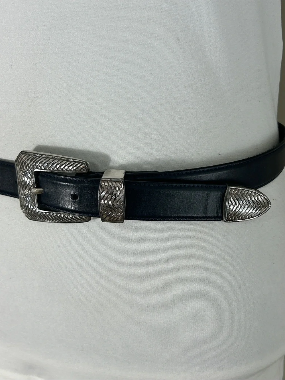 Talbots leather belt